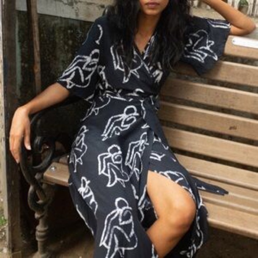 Osei Duro silk dress